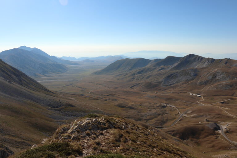Campo Imperatore dal Monte Aquila