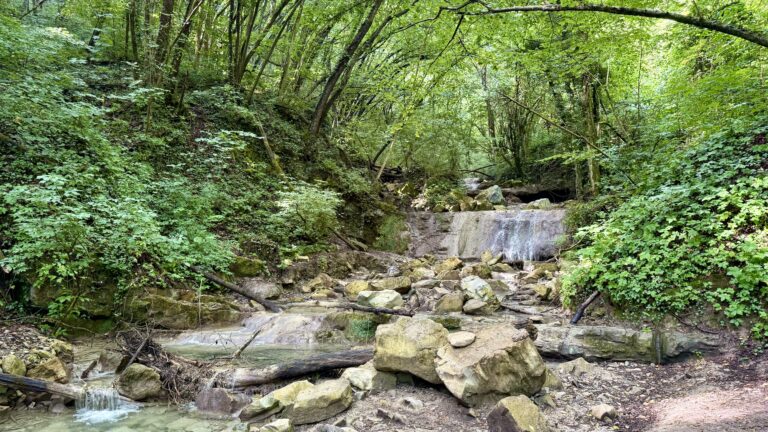 Cascate del Bucamante - trekking con il cane in Appennino Modenese