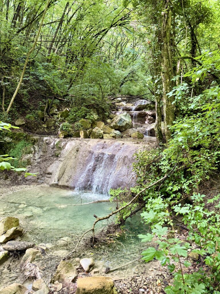 Cascate del Bucamante - trekking con il cane in Appennino Modenese